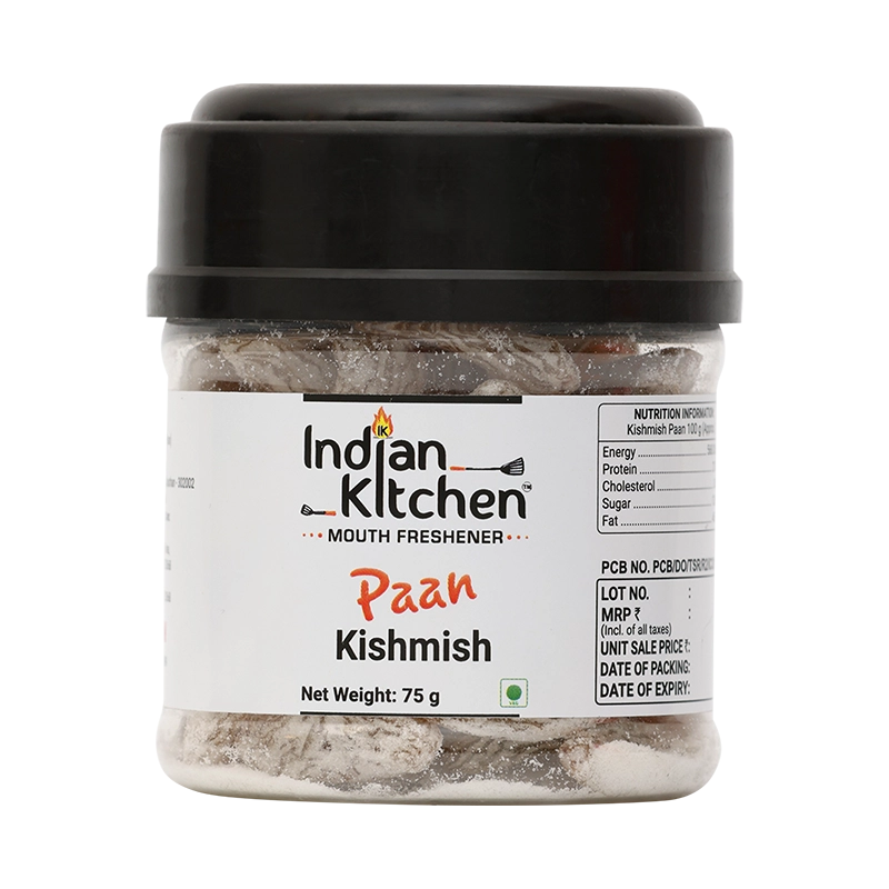 Indian Kitchen Paan Kishmish 75g (Pack of 2) - Indian Kitchen